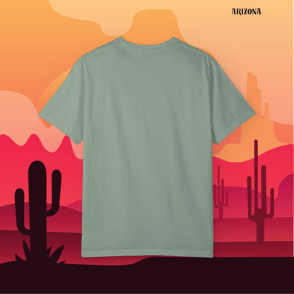 Serve Up the Heat Arizona Pickleball T-Shirt | Comfort Colors 1717 | Soft-Washed Garment-Dyed