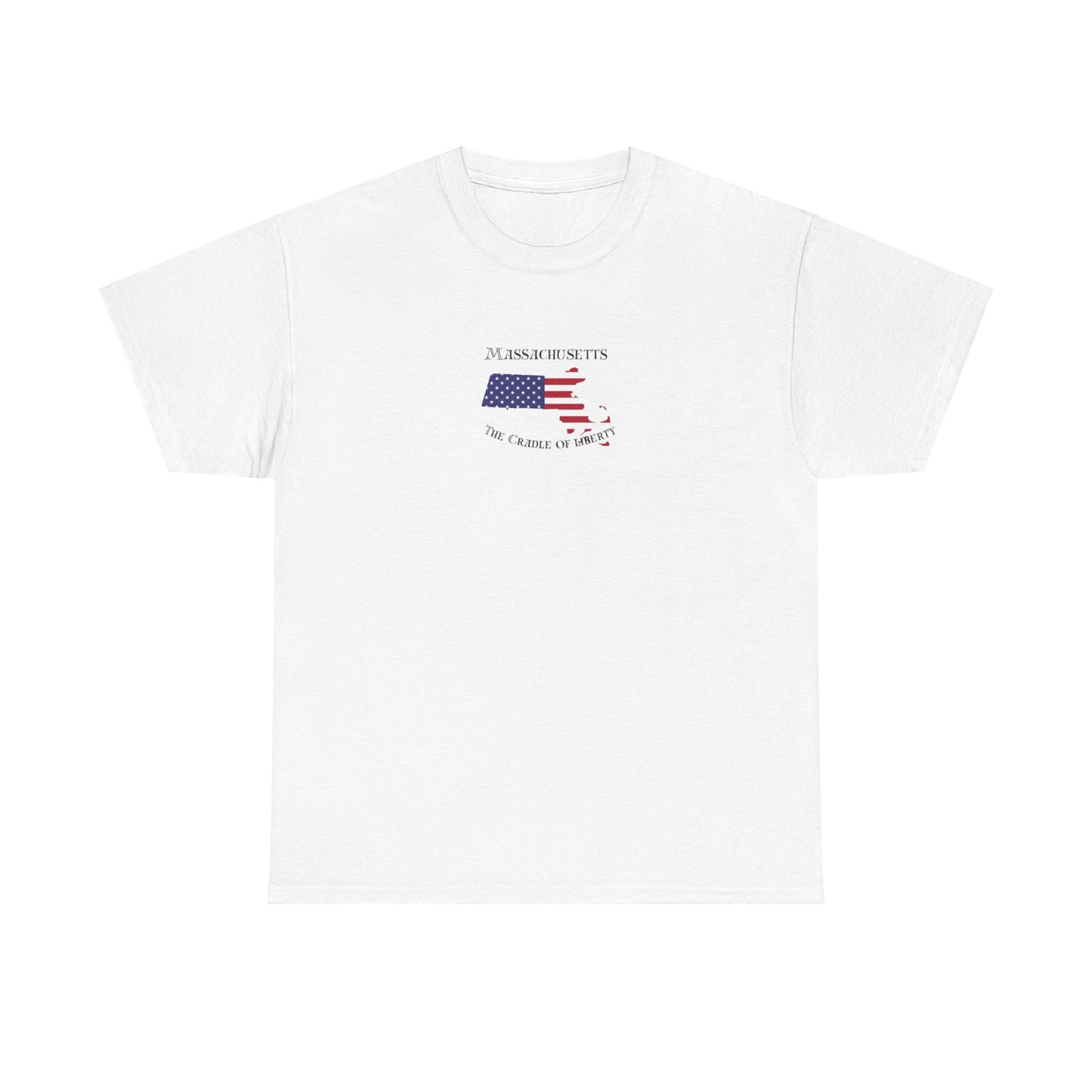 Massachusetts "Cradle of Liberty" | Heavy Cotton Tee