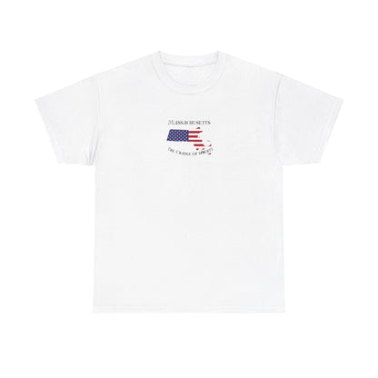 Massachusetts "Cradle of Liberty" | Heavy Cotton Tee