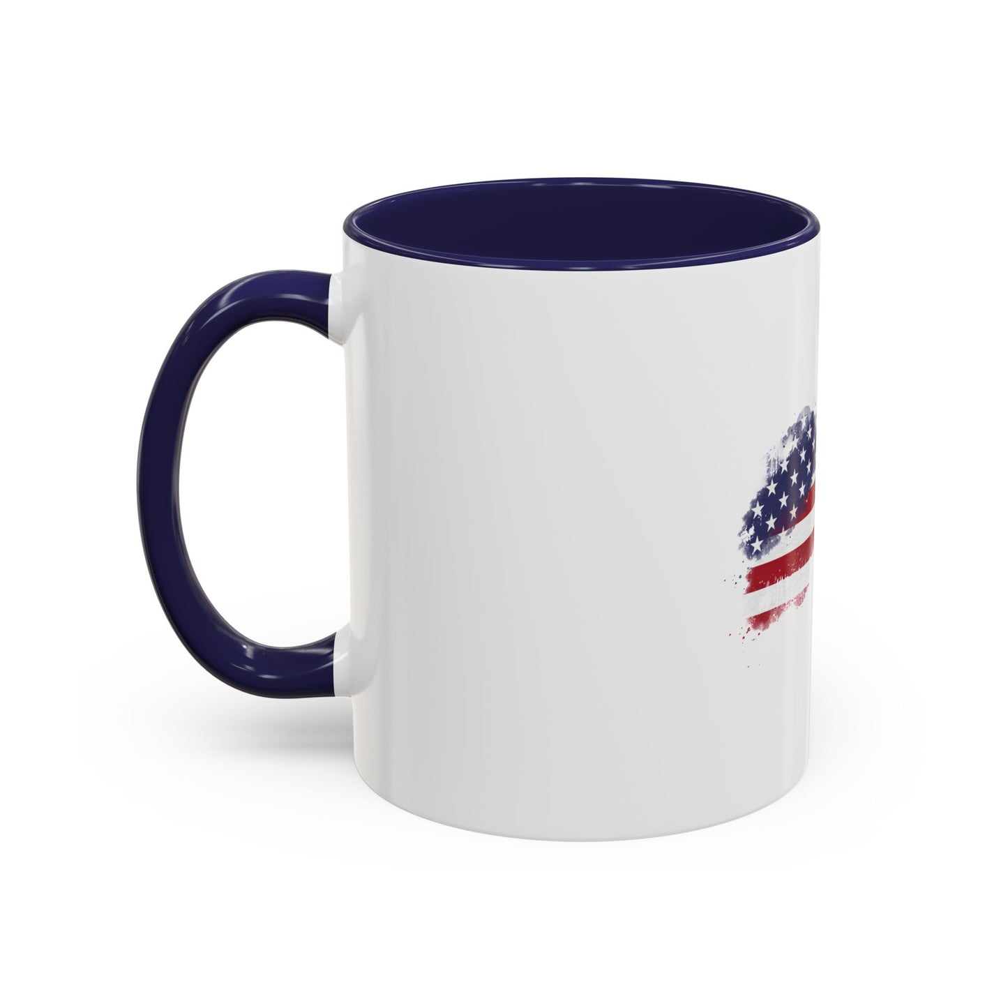 Happy Labor Day Ceramic Coffee Mug | Patriotic American Flag Design | 11oz and 15oz