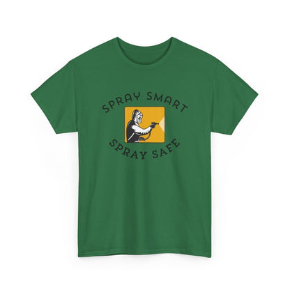 Spray Smart, Spray Safe: T-Shirt for Tick and Mosquito Applicators