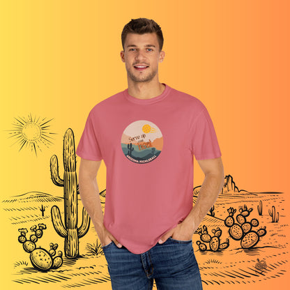 Serve Up the Heat Arizona Pickleball T-Shirt | Comfort Colors 1717 | Soft-Washed Garment-Dyed