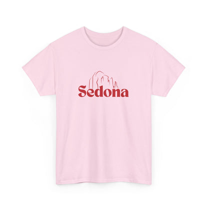 Sedona Desert Mountains T-Shirt - Vintage Outline Design