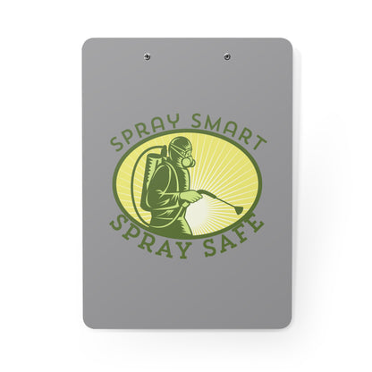 Spray Smart, Spray Safe: Clipboard for Tick and Mosquito Applicators