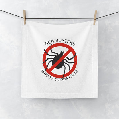 Tick Busters - Who Ya Gonna Call?: Face Towel for Tick and Mosquito Applicators