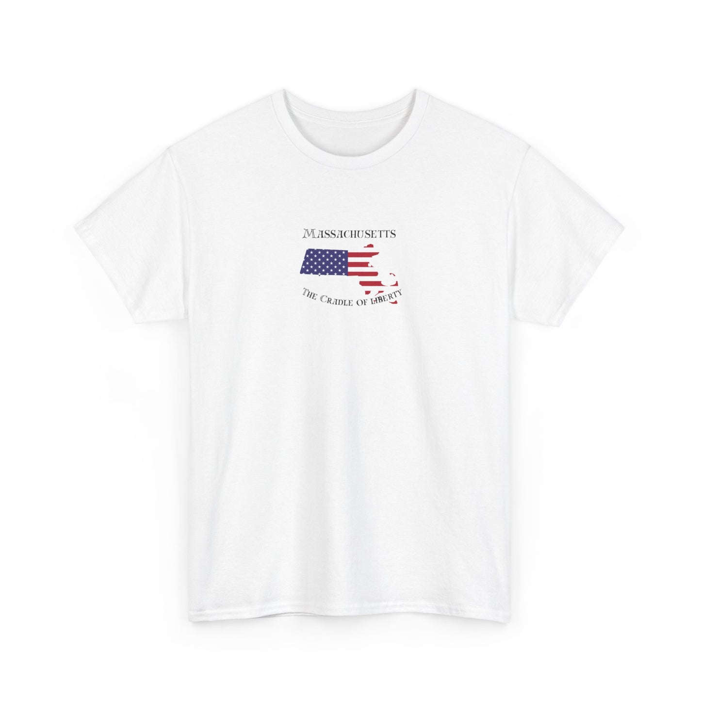 Massachusetts "Cradle of Liberty" | Heavy Cotton Tee