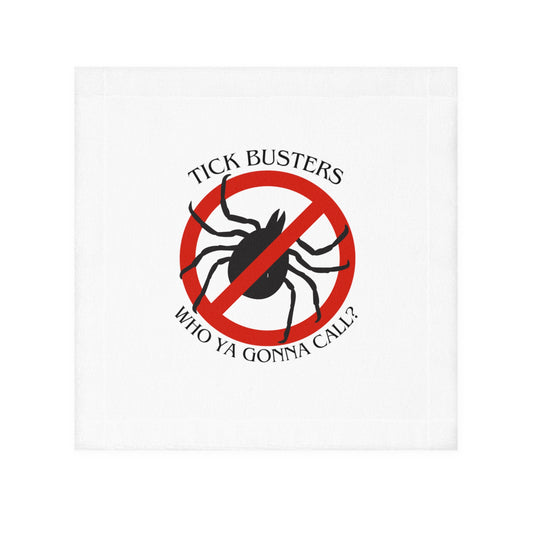 Tick Busters - Who Ya Gonna Call?: Face Towel for Tick and Mosquito Applicators