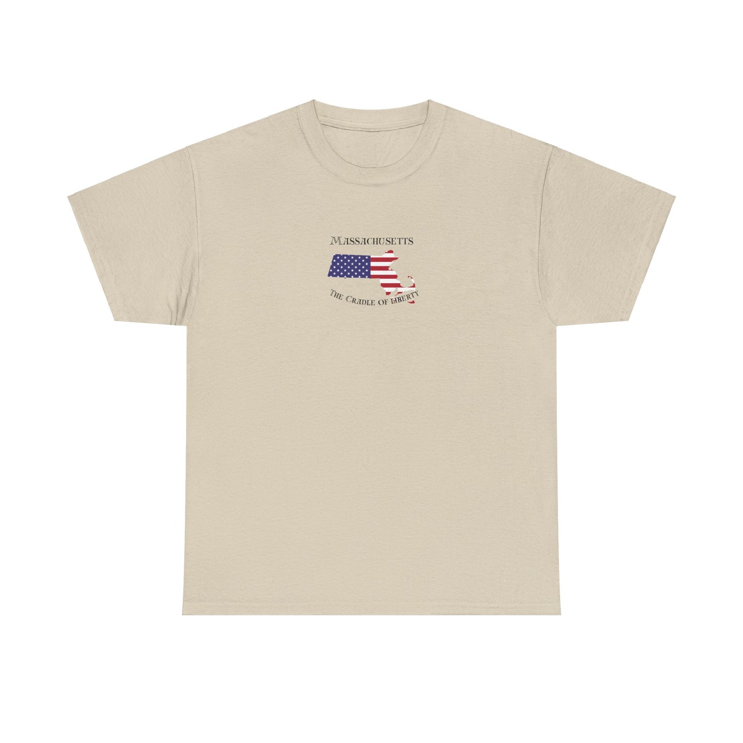 Massachusetts "Cradle of Liberty" | Heavy Cotton Tee