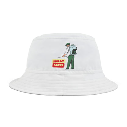 Sun Protection Bucket Hat for Landscapers and Pesticide Applicators