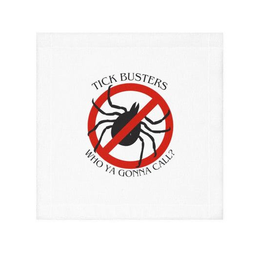 Tick Busters - Who Ya Gonna Call?: Face Towel for Tick and Mosquito Applicators