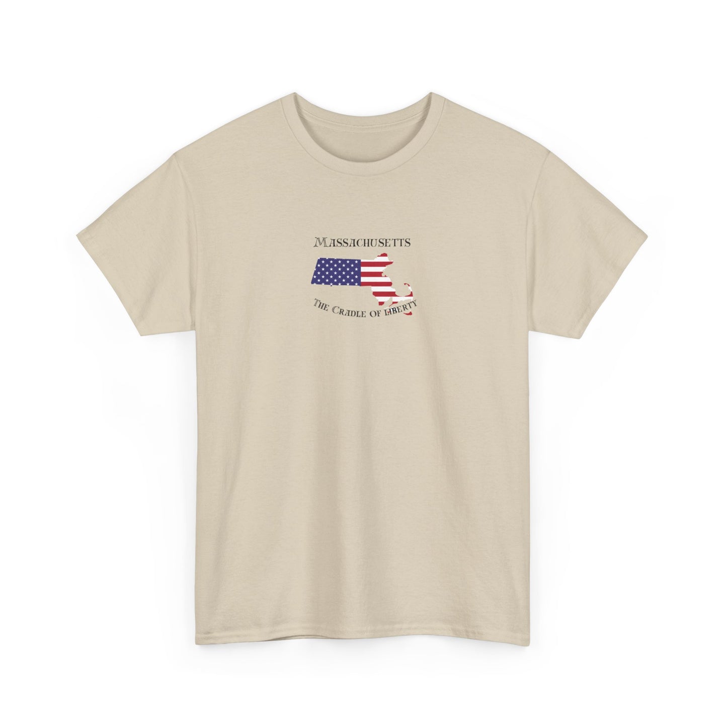 Massachusetts "Cradle of Liberty" | Heavy Cotton Tee